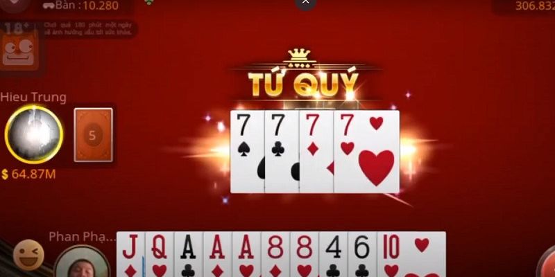 Tiến lên miền Nam trải nghiệm chơi